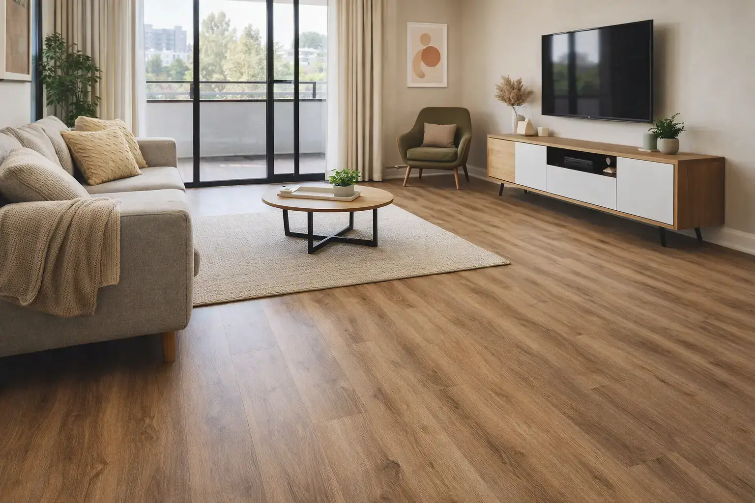 cost of SPC flooring installation in Kenya for modern home interior