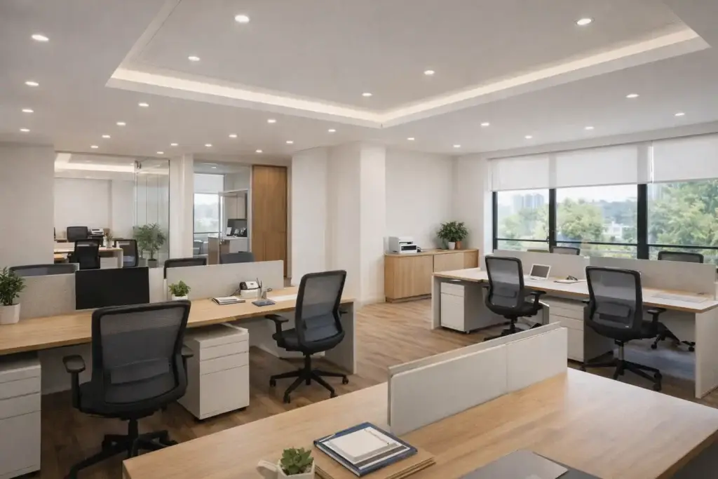 Gypsum ceiling design for office in Nairobi