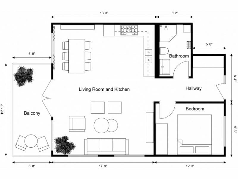 residential interriors layout showing design and layout as a factor affecting the cost of interior designer in kenya