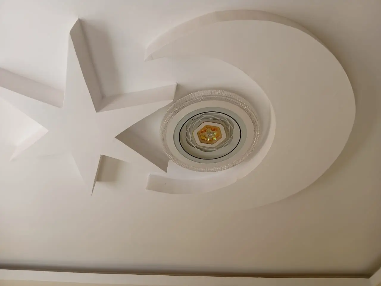 Gypsum and acoustic ceiling installation in Kenya by Strofix Interiors