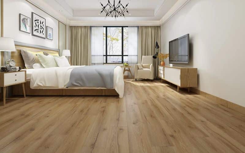 Modern bedroom design in Kenya by Strofix Interiors , luxury master bedroom with gypsum ceiling and SPC flooring